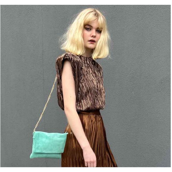 SABINA MUSAYEV NWT North Top in Brown // XS - Picture 1 of 16